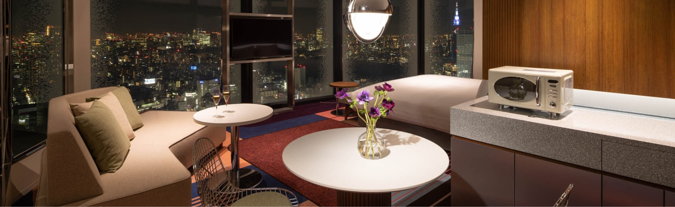 The PARKROYAL Suite in HOTEL GROOVE SHINJUKU, A PARKROYAL Hotel, Tokyo, Japan.