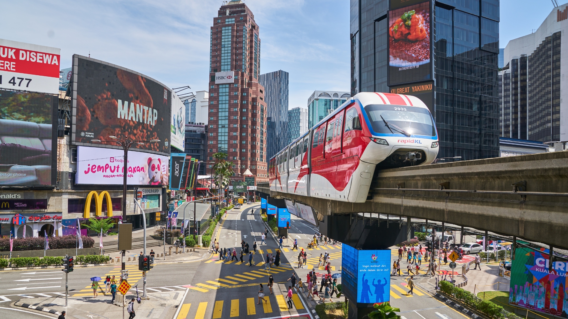 Bukit Bintang Food Streets and Flagship Malls