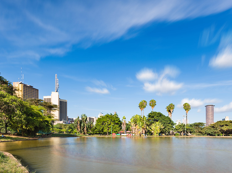 Nairobi skyline