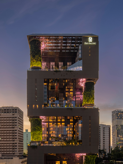 Stay at Pan Pacific Orchard, Singapore