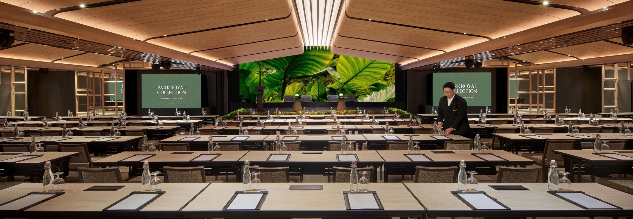 garden ballroom classroom setup