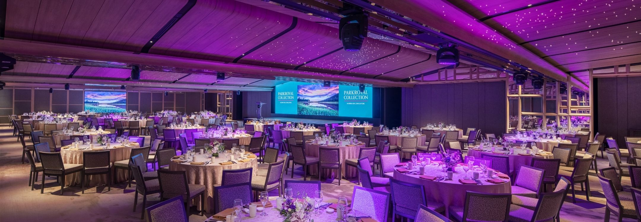 Garden Ballroom Cluster Setup