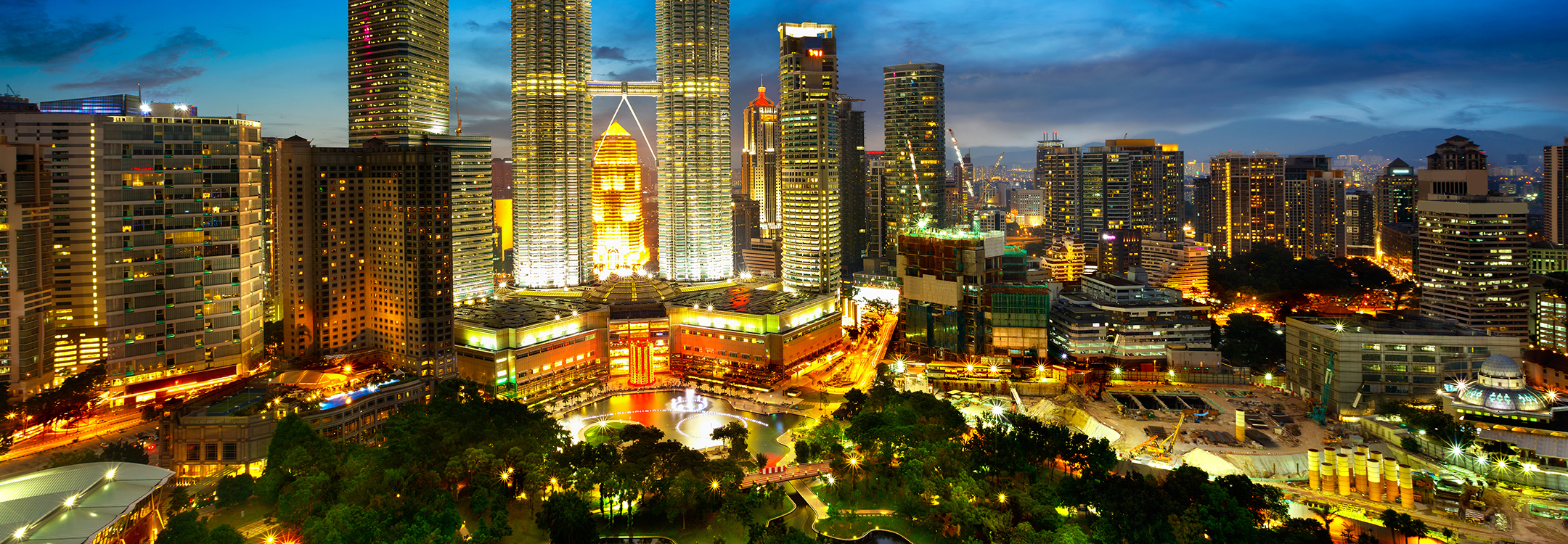 Kuala Lumpur at night